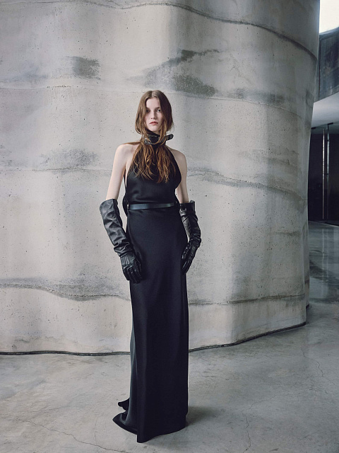 Ремень-чокер из кожи, 3