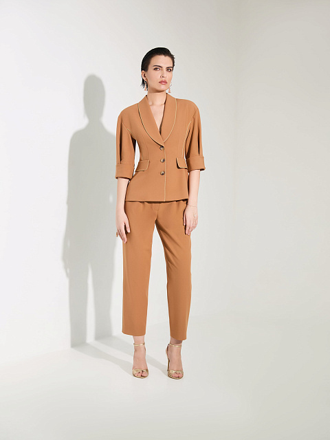 Коричневый костюм-двойка, 2 Коричневый костюм-двойка, 2