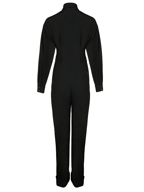 Черный комбинезон в полоску, 2