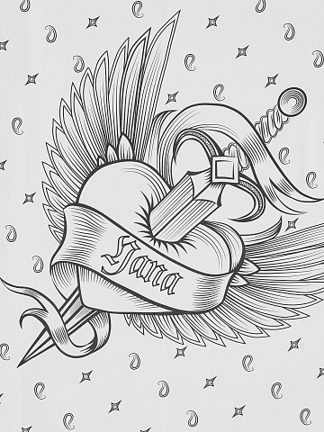 Большой белый шелковый платок с принтом, 2