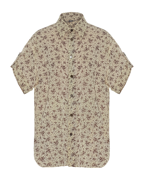 Комплект из рубашки и юбки-макси с цветочным принтом, 3 Комплект из рубашки и юбки-макси с цветочным принтом, 3