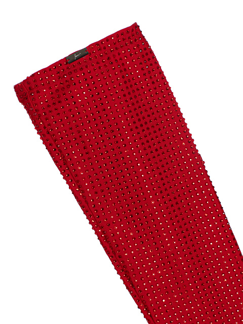 Красные перчатки с кристаллами, 2