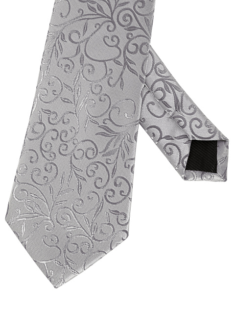 Серый галстук с узором, 3