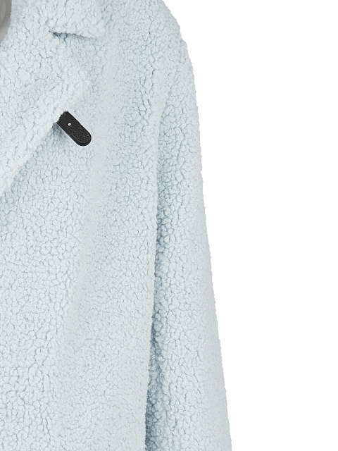 Голубой жакет из эко-меха, 4 Голубой жакет из эко-меха, 4