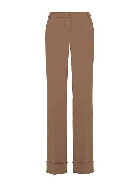 Коричневый костюм-двойка из шерсти, 3