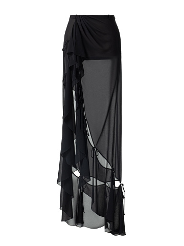 Юбка-макси из шифона, 1