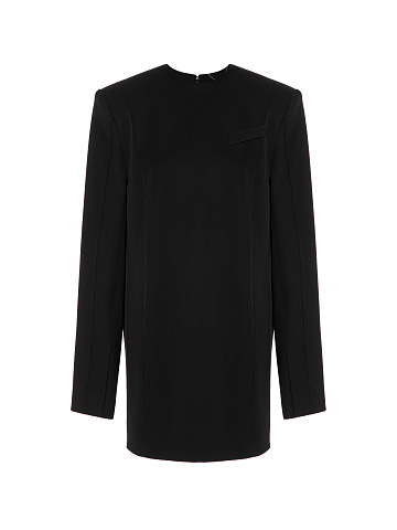 Черное платье-мини, 1