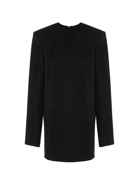 Черное платье-мини, 1