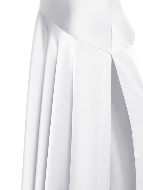 Белое атласное платье-макси, 4 Белое атласное платье-макси, 4