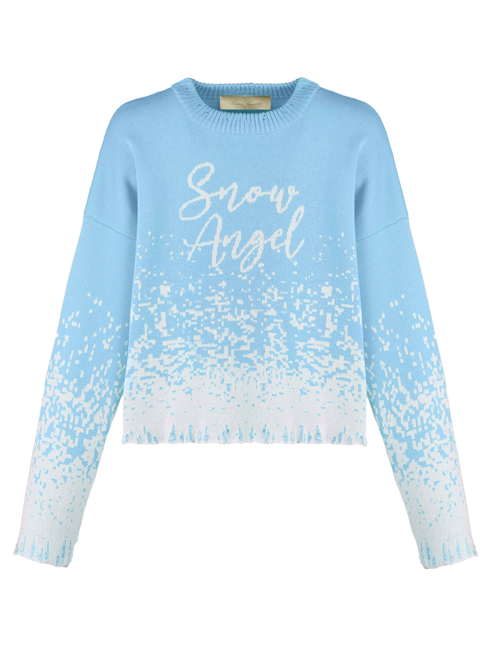 Ярко-голубой свитер Snow Angel, 1