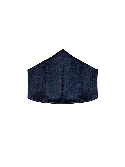 Темно-синий корсет из бархата, 1