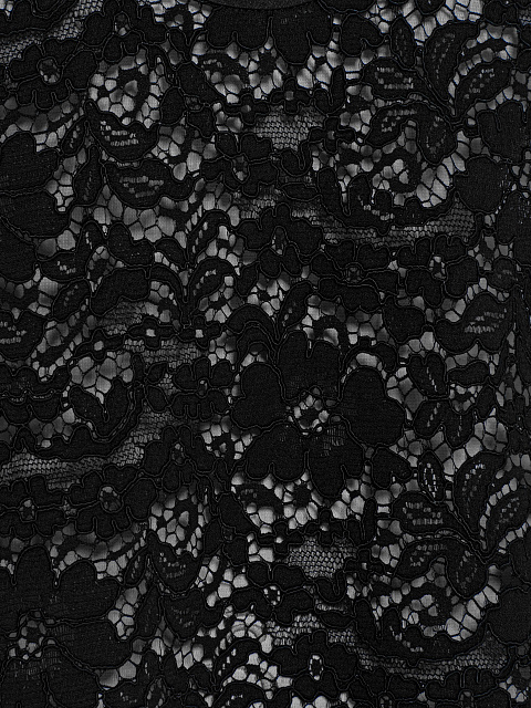 Черный топ из кружева, 3