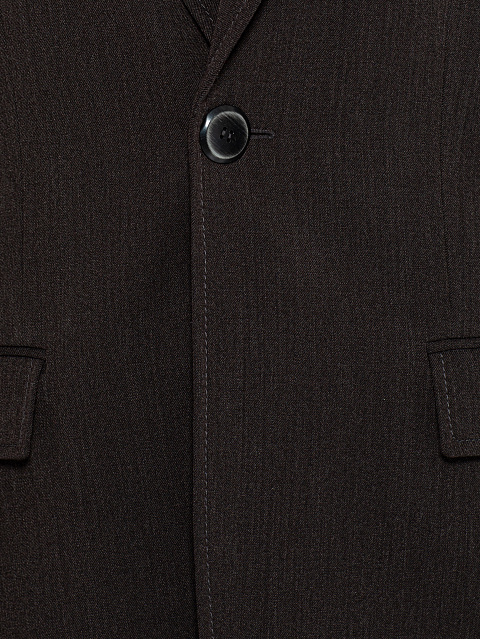 Коричневый костюм-двойка с брюками-карго, 7 Коричневый костюм-двойка с брюками-карго, 7