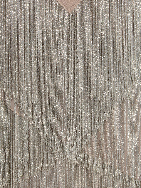 Платье-мини с бахромой, 3