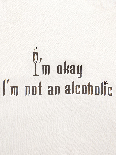 Бежевое худи с черным принтом, 3 Бежевое худи с черным принтом, 3