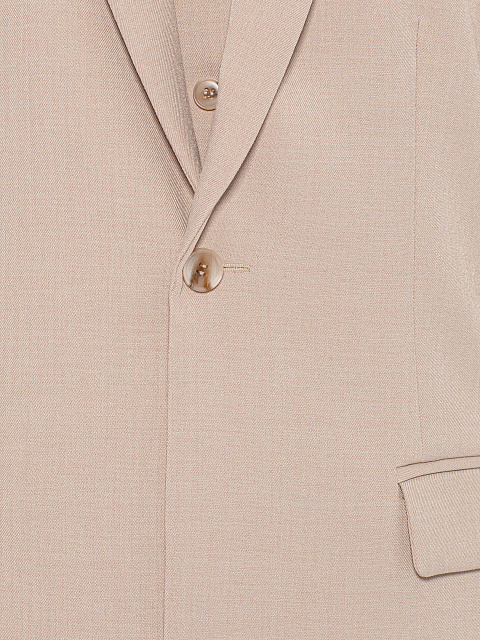 Бежевый костюм-тройка из вискозы, 6 Бежевый костюм-тройка из вискозы, 6