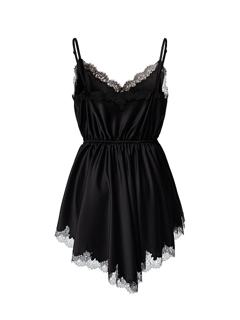 Платье-комбинация с кружевом, 3