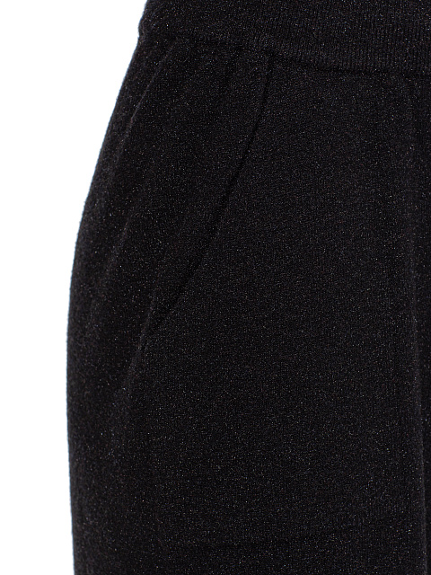 Черный трикотажный костюм Hot Girls Club, 4