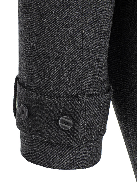 Пальто из шерсти с мехом, 4