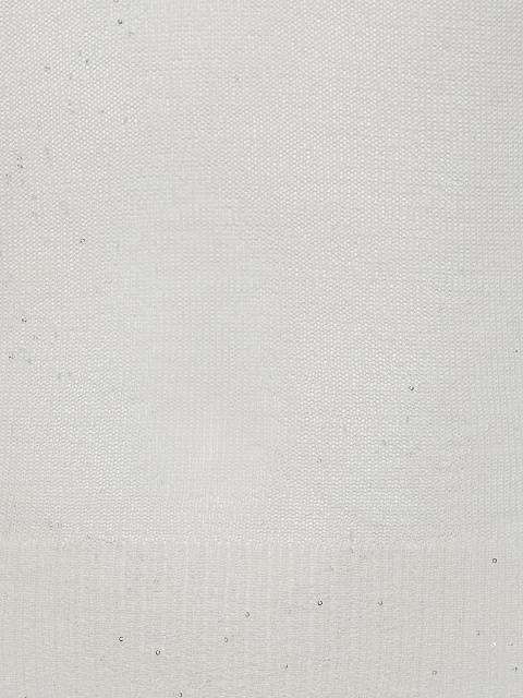 Белая полупрозрачная водолазка из шерсти мериноса, 4 Белая полупрозрачная водолазка из шерсти мериноса, 4