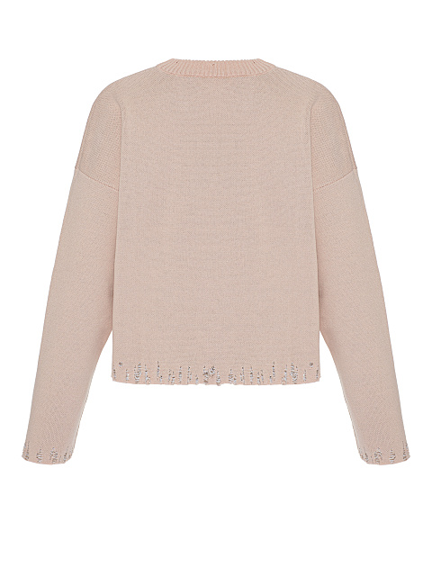 Пудровый свитер No Drama Club, 2