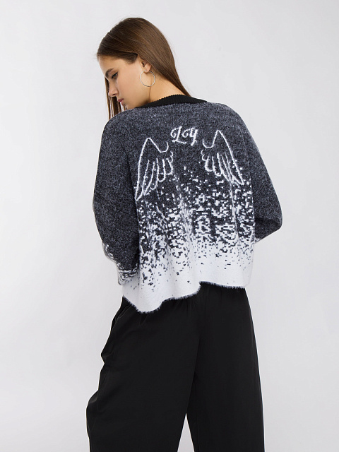 Черный свитер Snow Angel, 4