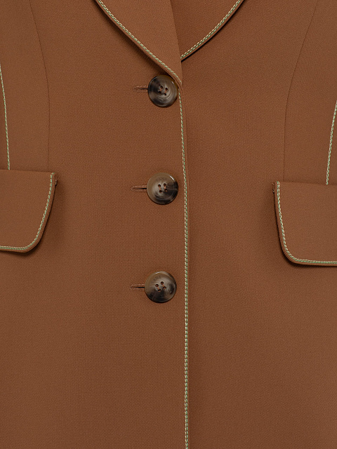 Коричневый костюм-двойка, 8 Коричневый костюм-двойка, 8