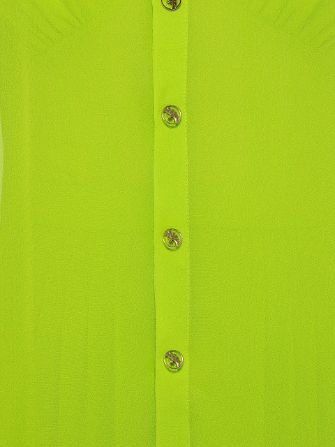 Салатовый комплект из платья-миди и блузки, 5