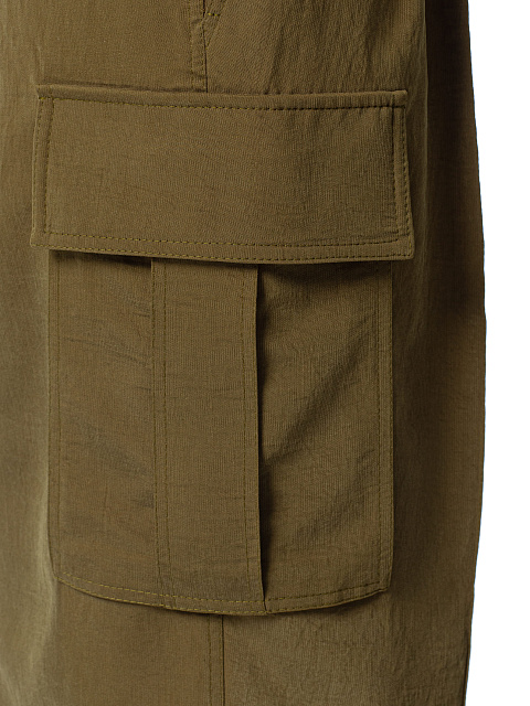 Юбка-миди цвета хаки, 3