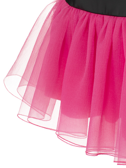 Черное платье-мини из эко-кожи, 3