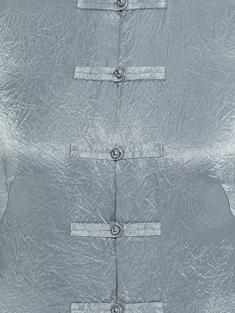 Серо-голубое платье-кимоно из шелка, 4 Серо-голубое платье-кимоно из шелка, 4