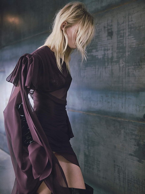 Платье-макси из шелка, 10