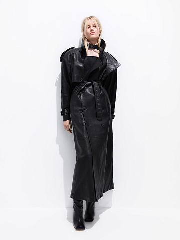 Тренч из кожи, 2