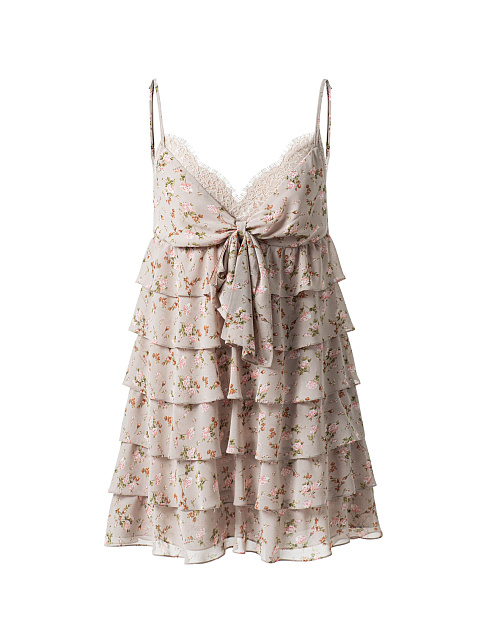 Платье-мини с принтом, 1 Платье-мини с принтом, 1