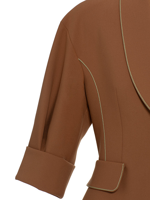 Коричневый костюм-двойка, 9 Коричневый костюм-двойка, 9