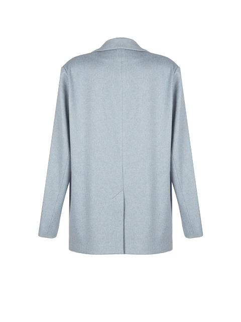 Голубой однобортный жакет, 2