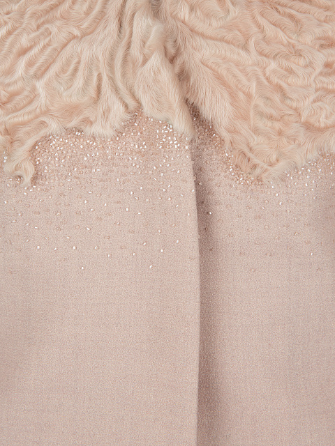 Розовый костюм-двойка из шерсти и каракуля, 4 Розовый костюм-двойка из шерсти и каракуля, 4