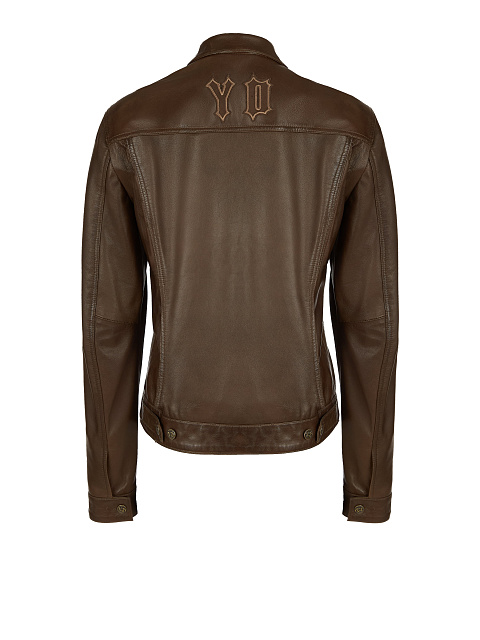 Коричневая кожаная куртка, 2