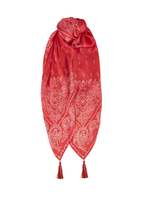 Красный шелковый платок, 1