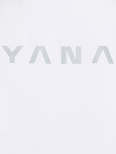 Мужская белая футболка из хлопка с принтом на спине, 3 Мужская белая футболка из хлопка с принтом на спине, 3