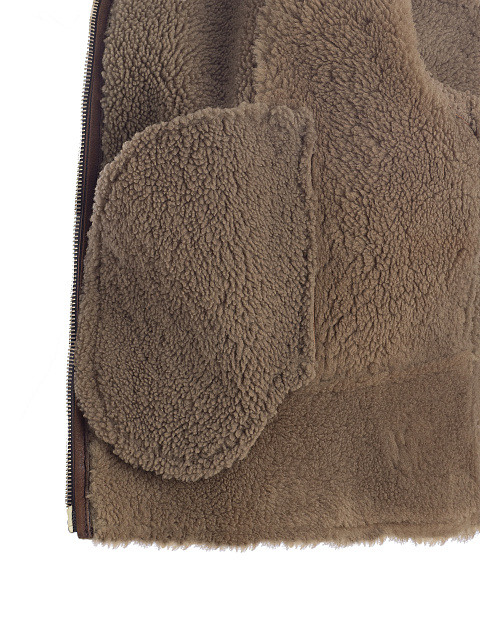 Укороченная дубленка из овчины, 4