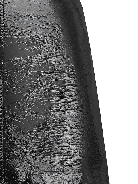 Черная юбка-мини из лаковой кожи, 3 Черная юбка-мини из лаковой кожи, 3