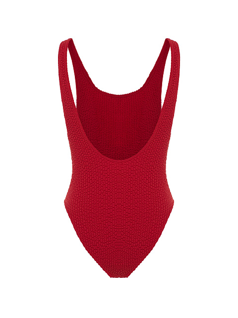 Слитный купальник бордового цвета, 2