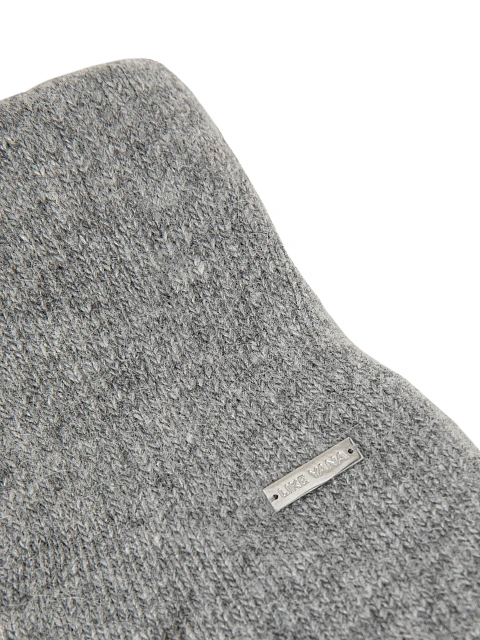 Серые шерстяные перчатки из ангоры, 2 Серые шерстяные перчатки из ангоры, 2