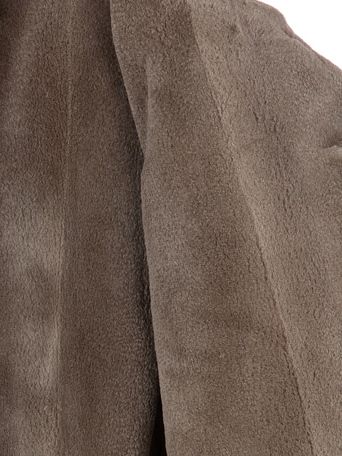 Серо-коричневая куртка с подкладом из меха норки, 6