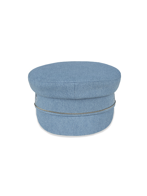Голубая кепка из денима, 2