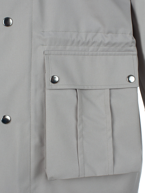 Серая хлопковая парка, 5 Серая хлопковая парка, 5