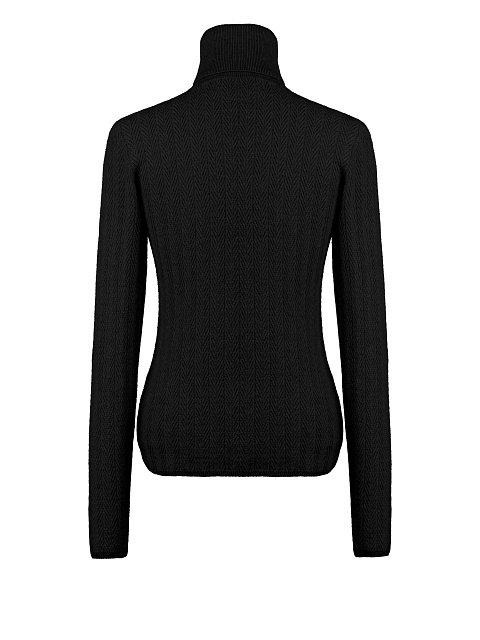 Черная кашемировая водолазка, 2