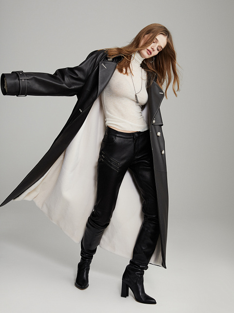 Белая полупрозрачная водолазка из шерсти мериноса, 7 Белая полупрозрачная водолазка из шерсти мериноса, 7