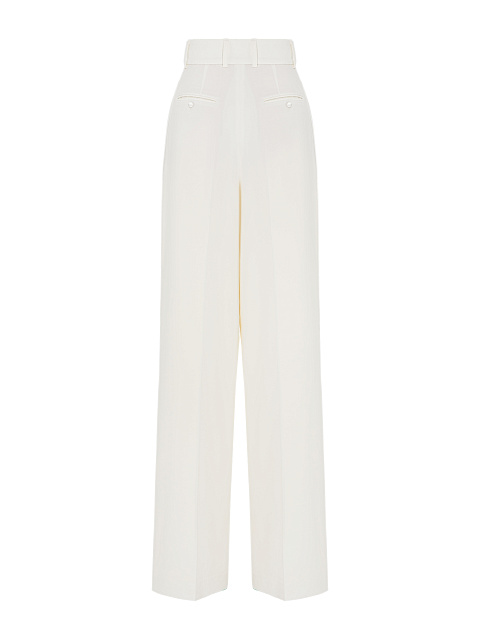 Белые брюки-палаццо, 4